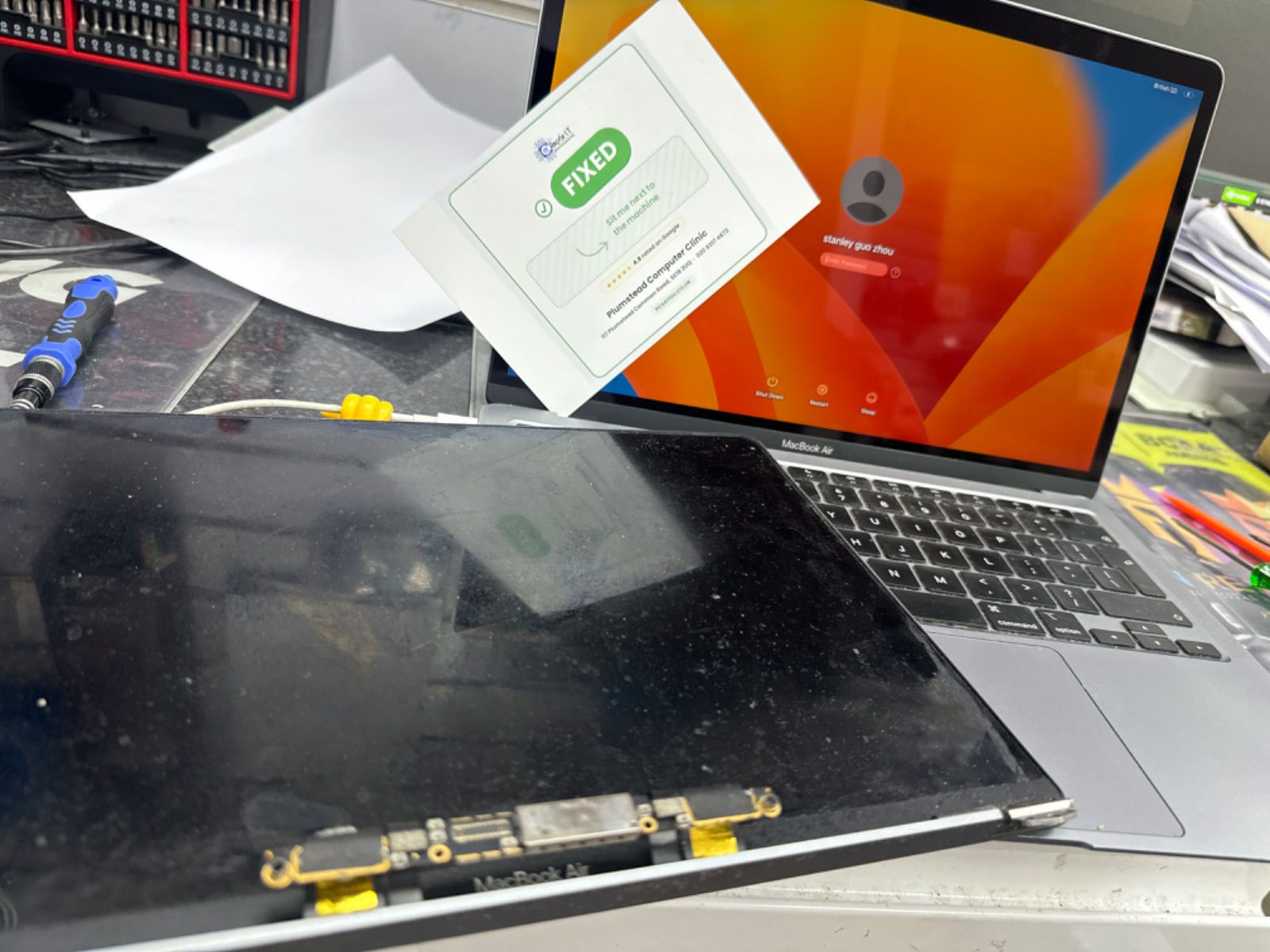 Repair job photo