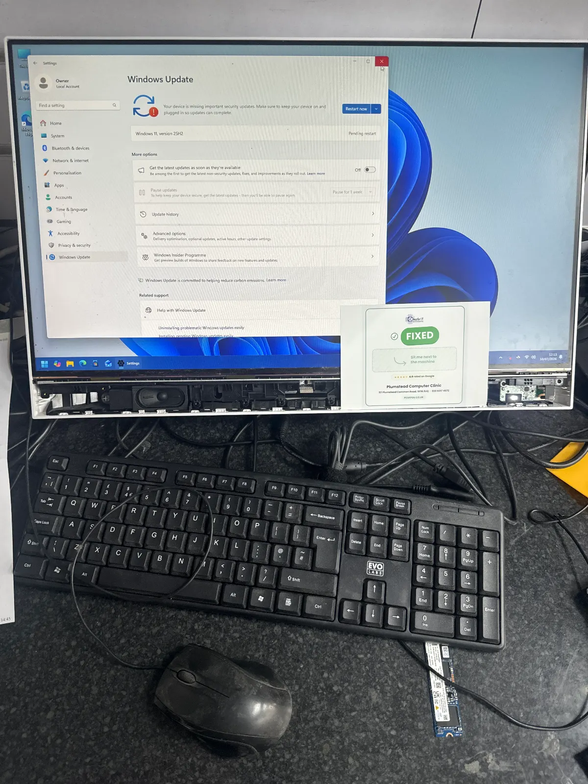 hp all in one fix